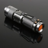 7W 300LM Mini CREE LED Flashlight Torch Adjustable Focus Zoom Light Lamp 7W 300LM Mini CREE LED Flashlight Torch Adjustable Focus Zoom Light Lamp