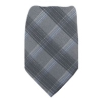 Gray - Silver Calvin Klein Brand Name Boys Tie Gray - Silver Calvin Klein Brand Name Boys Tie