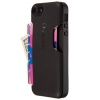 Speck Products SmartFlex Card Case for iPhone 5 & 5S - Retail Packaging - Black