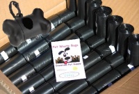 960 Pet Waste Bags, Dog Waste Bags, Bulk Poop Bags on a roll, Clean up poop bag refills - (Color: Black) + FREE Bone Dispenser by Pet Supply City LLC 960 Pet Waste Bags, Dog Waste Bags, Bulk Poop Bags on a roll, Clean up poop bag refills - (Color: Black) + FREE Bone Dispenser by Pet Supply City LLC
