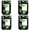 Hewlett Packard HP 940XL Four Pack Black and Colors INK Cartridge Set