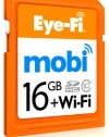 Eye-Fi Mobi 16 GB SDHC Class 10 Wireless Memory Card, Frustration Free Packaging (MOBI-16-FF)