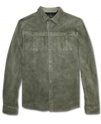 Add some texture to your look with this corduroy shirt from Buffalo David Bitton. Add some texture to your look with this corduroy shirt from Buffalo David Bitton.