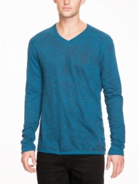 GUESS Jesse Slub V-Neck Shirt GUESS Jesse Slub V-Neck Shirt