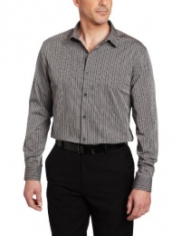 John Henry Men's Long Sleeve Dobby Jacquard John Henry Men's Long Sleeve Dobby Jacquard
