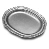 Wilton Armetale Country French Serving Tray, Oval, 11-1/4-Inch by 14-1/4-Inch