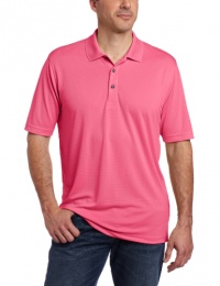 IZOD Men's Short Sleeve Solid Grid Golf Polo IZOD Men's Short Sleeve Solid Grid Golf Polo