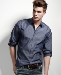 Get your weekend look all buttoned up with this sweet shirt from INC International Concepts. Get your weekend look all buttoned up with this sweet shirt from INC International Concepts.