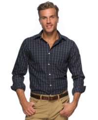Work or weekend, this plaid shirt from Argyleculture is a preppy favorite. Work or weekend, this plaid shirt from Argyleculture is a preppy favorite.