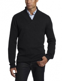 Perry Ellis Men's Shawl Collar Textured Sweater Perry Ellis Men's Shawl Collar Textured Sweater