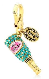 Juicy Couture Jewelry Champagne Charm Gold Limited Edition New 2012 Juicy Couture Jewelry Champagne Charm Gold Limited Edition New 2012
