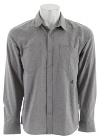 Volcom Men's Lodger Chambray Shirt Volcom Men's Lodger Chambray Shirt