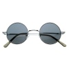 Small Retro-Vintage Style Lennon Inspired Round Metal Circle Sunglasses