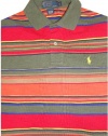 Polo Ralph Lauren Classic-Fit Textured Striped Polo