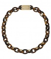 Michael Kors Tortoise Long Link Necklace MKJ1683