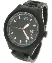 Armani Exchange Black Rubber Sport Black Dial Men's watch #AX1103 Armani Exchange Black Rubber Sport Black Dial Men's watch #AX1103