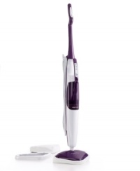 Ready to get to the root of dirt, this steam mop uses adjustable steam controls and 3 levels of vapor intensity to create a whole new level of clean. Heats up in a matter of seconds and requires no chemicals to provide a dusting, mopping or scrubbing approach that tackle all the floors in your home. 1-year warranty. Model SSM-3618. Ready to get to the root of dirt, this steam mop uses adjustable steam controls and 3 levels of vapor intensity to create a whole new level of clean. Heats up in a matter of seconds and requires no chemicals to provide a dusting, mopping or scrubbing approach that tackle all the floors in your home. 1-year warranty. Model SSM-3618.