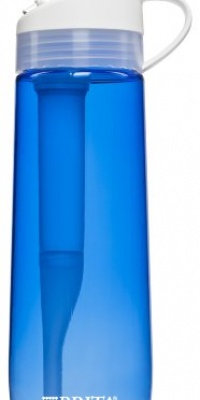 Brita Hard Sided Water Filter Bottle, Blue Brita Hard Sided Water Filter Bottle, Blue