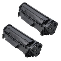 (2 Pack) HP Q2612A Compatible Black Toner Cartridge (2 Pack) HP Q2612A Compatible Black Toner Cartridge