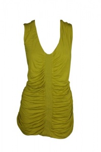 Alfani Ruched Front Stretch Sleeveless Top Alfani Ruched Front Stretch Sleeveless Top