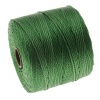 BeadSmith Super-Lon Cord - Size #18 Twisted Nylon - Green / 77 Yard Spool