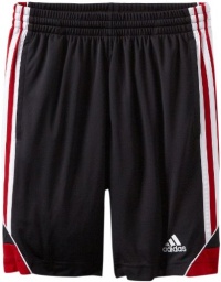 adidas Boys 8-20 Youth 3g Speed Short, Black/White/Light Scarlet, X-Large adidas Boys 8-20 Youth 3g Speed Short, Black/White/Light Scarlet, X-Large