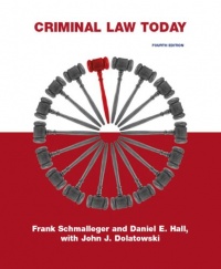 Criminal Law Today (4th Edition) Criminal Law Today (4th Edition)