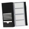 Rolodex Low Profile Business Card Book, 96 Card Capacity, Black (76659)