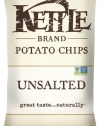 Kettle Chips, Unsalted, 5-Ounce Bags (Pack of 15)