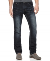 Lose a few inches on your fave pair of blues. These dark jeans from Ring of Fire slim you down in style. Lose a few inches on your fave pair of blues. These dark jeans from Ring of Fire slim you down in style.