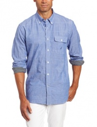 Nautica Men's Long Sleeve Patchwork Shirt Nautica Men's Long Sleeve Patchwork Shirt