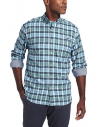 Nautica Men's Long Sleeve Large Plaid Oxford Woven Nautica Men's Long Sleeve Large Plaid Oxford Woven