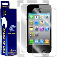 ArmorSuit MilitaryShield - Skin Protector Shield Full Body for Apple iPhone 4S with Lifetime Replacements ArmorSuit MilitaryShield - Skin Protector Shield Full Body for Apple iPhone 4S with Lifetime Replacements