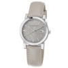 Burberry Women's BU9107 Large Check Tan Leather Strap Watch