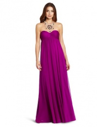 Adrianna Papell Women's Beaded Grecian Gown, Pansy, 4 Adrianna Papell Women's Beaded Grecian Gown, Pansy, 4