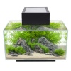 Fluval Edge 6-Gallon Aquarium with 21-LED Light, Black