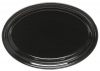 Fiesta 9-5/8-Inch Oval Platter, Black