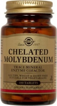 Solgar - Chelated Molybdenum, 100 tablets