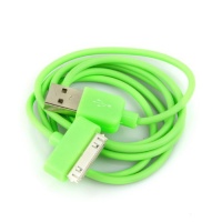 New USB Data Charger Cable Cord for Apple Iphone Ipod Itouch Green New USB Data Charger Cable Cord for Apple Iphone Ipod Itouch Green