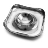 Wilton Armetale Boston Chip and Dip Server, Square, 12-Inch