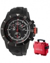 Invicta Men's 11747BRB Pro-Diver Chronograph Black Dial Black Polyurethane Watch