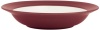 Noritake Colorwave Rim Soup/Pasta Bowl, Raspberry, Set of 4