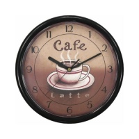 Geneva Clock Co 8125 Cafe Plastic Wall Clock