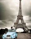 GB Eye Eiffel Tower Car Poster