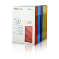 Memorex Cool Color Slim DVD Storage Cases Memorex Cool Color Slim DVD Storage Cases