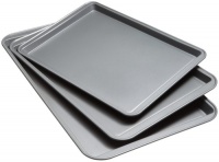 Good Cook Set Of 3 Non-Stick Cookie Sheet Good Cook Set Of 3 Non-Stick Cookie Sheet