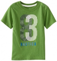 Nautica Boys 2-7 Bold 83 Gel Tee, Kermit, 4T Nautica Boys 2-7 Bold 83 Gel Tee, Kermit, 4T