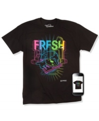 Take your T-shirt to the next level--this Zapparel tee comes to life thanks to the latest technology. Simply download the Zappar app for your iPhone or Android and select the Zapparel icon to locate your shirt. Once you find it, tap the Zap button and point your phone at your shirt. Its cutting-edge graphic will come to life with explosive, multidimensional detail. Take your T-shirt to the next level--this Zapparel tee comes to life thanks to the latest technology. Simply download the Zappar app for your iPhone or Android and select the Zapparel icon to locate your shirt. Once you find it, tap the Zap button and point your phone at your shirt. Its cutting-edge graphic will come to life with explosive, multidimensional detail.