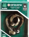 BePuzzled Hanayama Cast Metal Brainteaser Puzzles - Hanayama Radix Puzzle (Level 4)