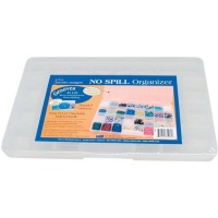 Darice 1157-11 No Spill Organizer 13.7-Inch-by-8.6-Inch-by-1.37-Inch Darice 1157-11 No Spill Organizer 13.7-Inch-by-8.6-Inch-by-1.37-Inch